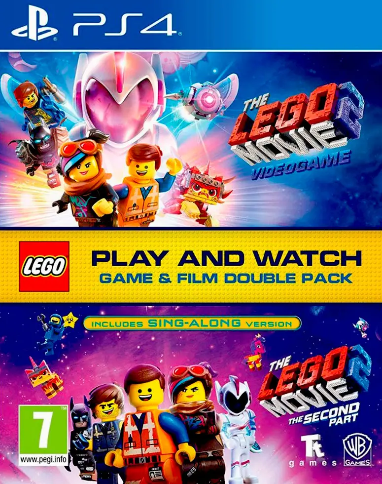 Игра Lego Movie 2 Videogame Game & Film Double Pack (русские субтитры) (PS4)15562