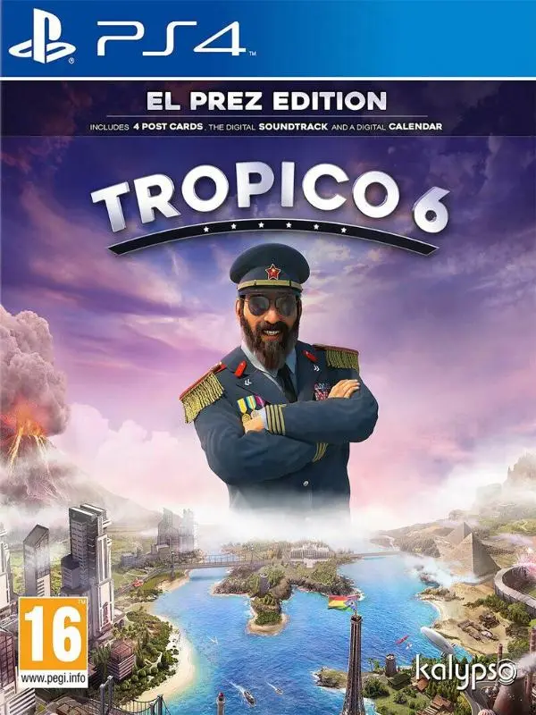 Игра Tropico 6 El Prez Edition (русская версия) (PS4)8935