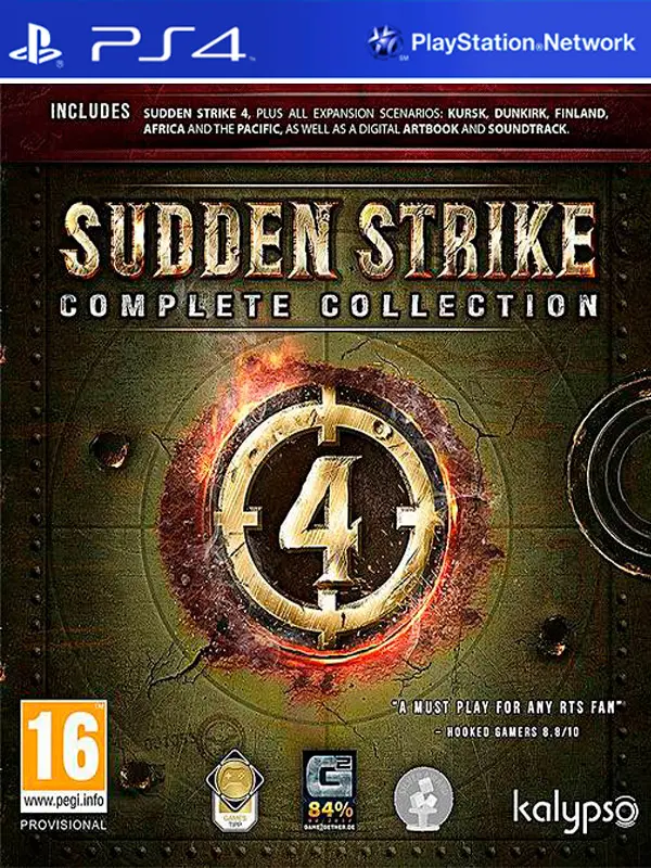 Игра Sudden Strike 4 Complete Collection (русские субтитры) (PS4)8004