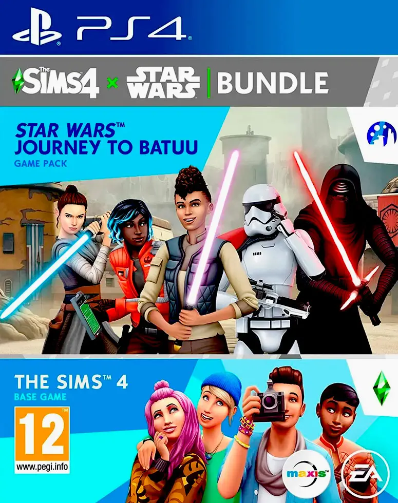 Игра The Sims 4 Star Wars Bundle Journey to Batuu Game Pack (русская версия) (PS4)15567