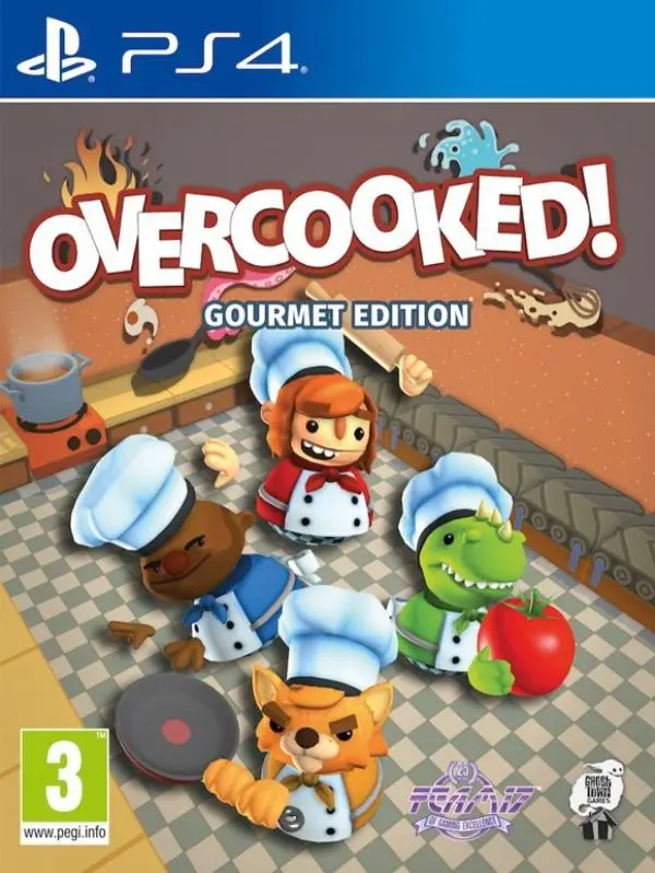 Игра Overcooked Gourmet Edition (английская версия) (PS4)8903