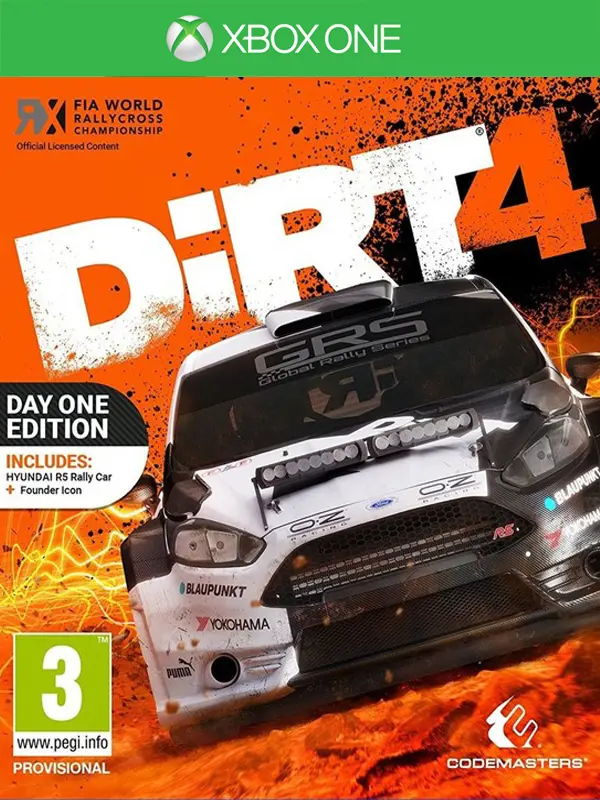 Игра Dirt 4 (Xbox One)3315