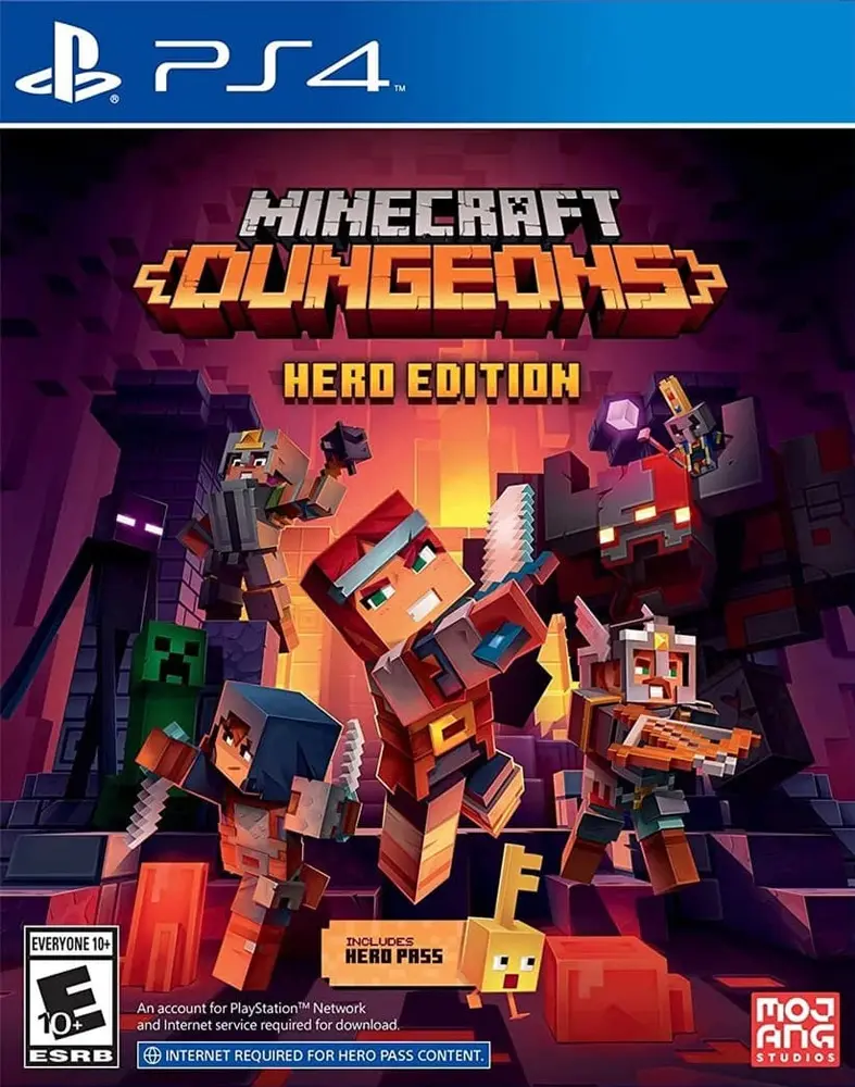 Игра Minecraft Dungeons Hero Edition (русские субтитры) (PS4)15260