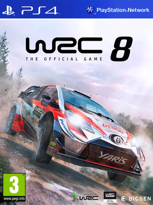 Игра WRC 8 FIA World Rally Championship (русские субтитры) (PS4)7018