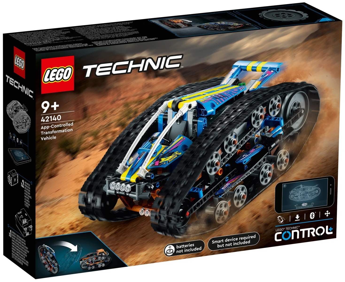 Конструктор LEGO Technic 42140 Машина-трансформер - купить дёшево с  доставкой по Москве и всей России. Цена 11 489