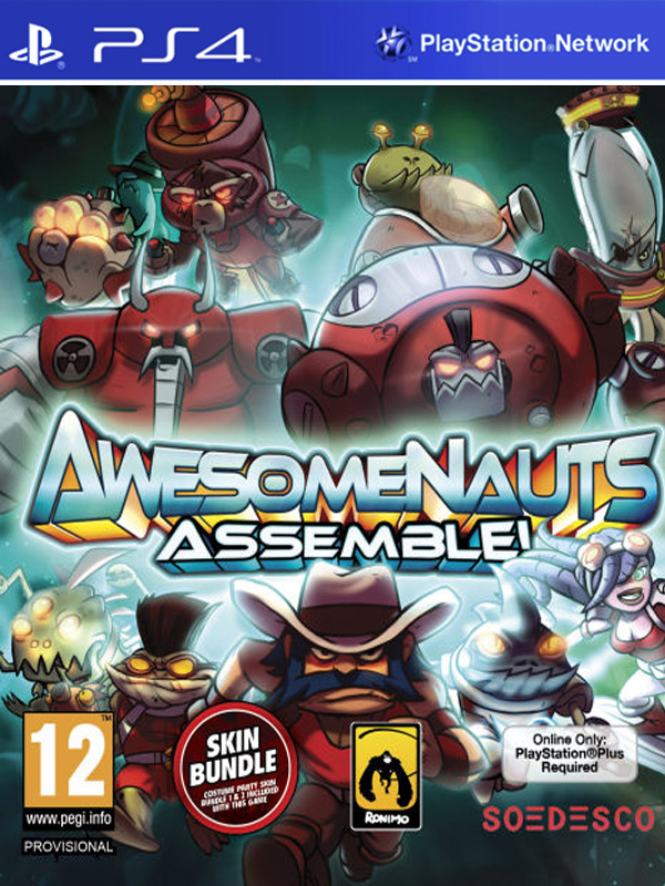 Игра Awesomenauts Assemble! (online only) (PS4)1041