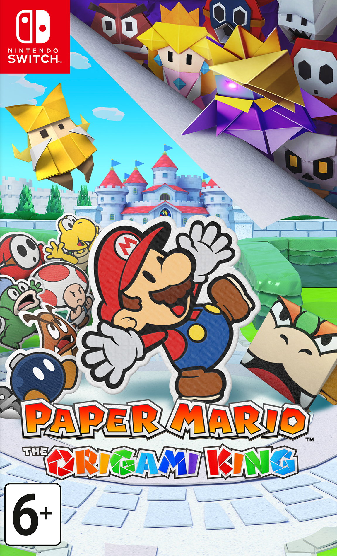 Купить Игра Paper Mario: The Origami King (Nintendo Switch) 4 189. Доставка  по Москве и всей России.