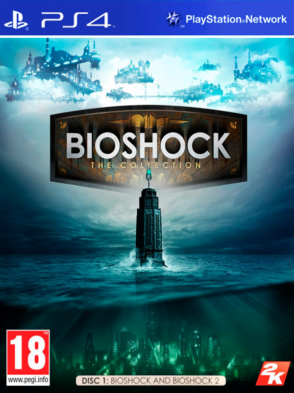 Игра Bioshock Collection. Disc 1. Bioshock 1-2 (б.у.) (PS4)6873