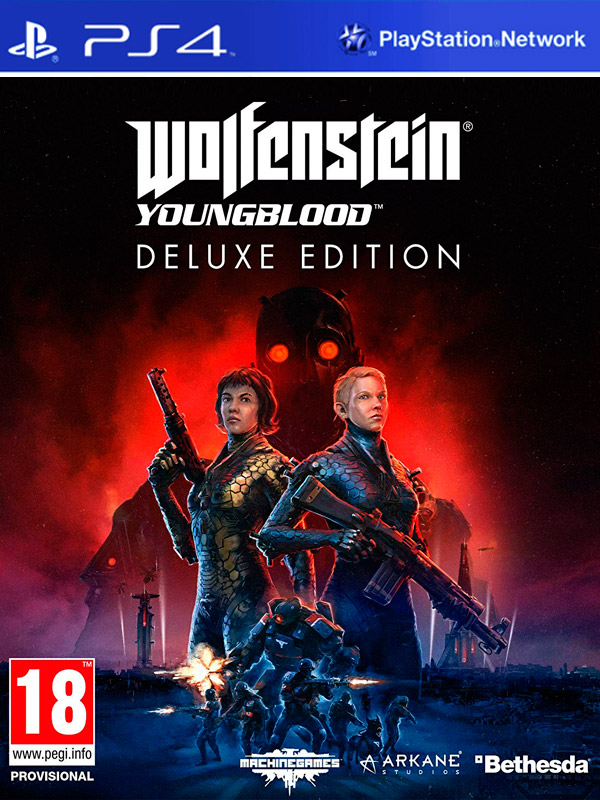 Игра Wolfenstein: Youngblood. Deluxe Edition (русские субтитры) (PS4)6815