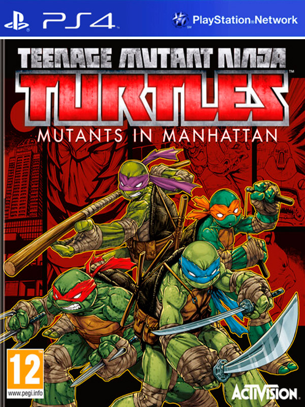 Игра Teenage Mutant Ninja Turtles: Mutants in Manhattan (PS4)2389