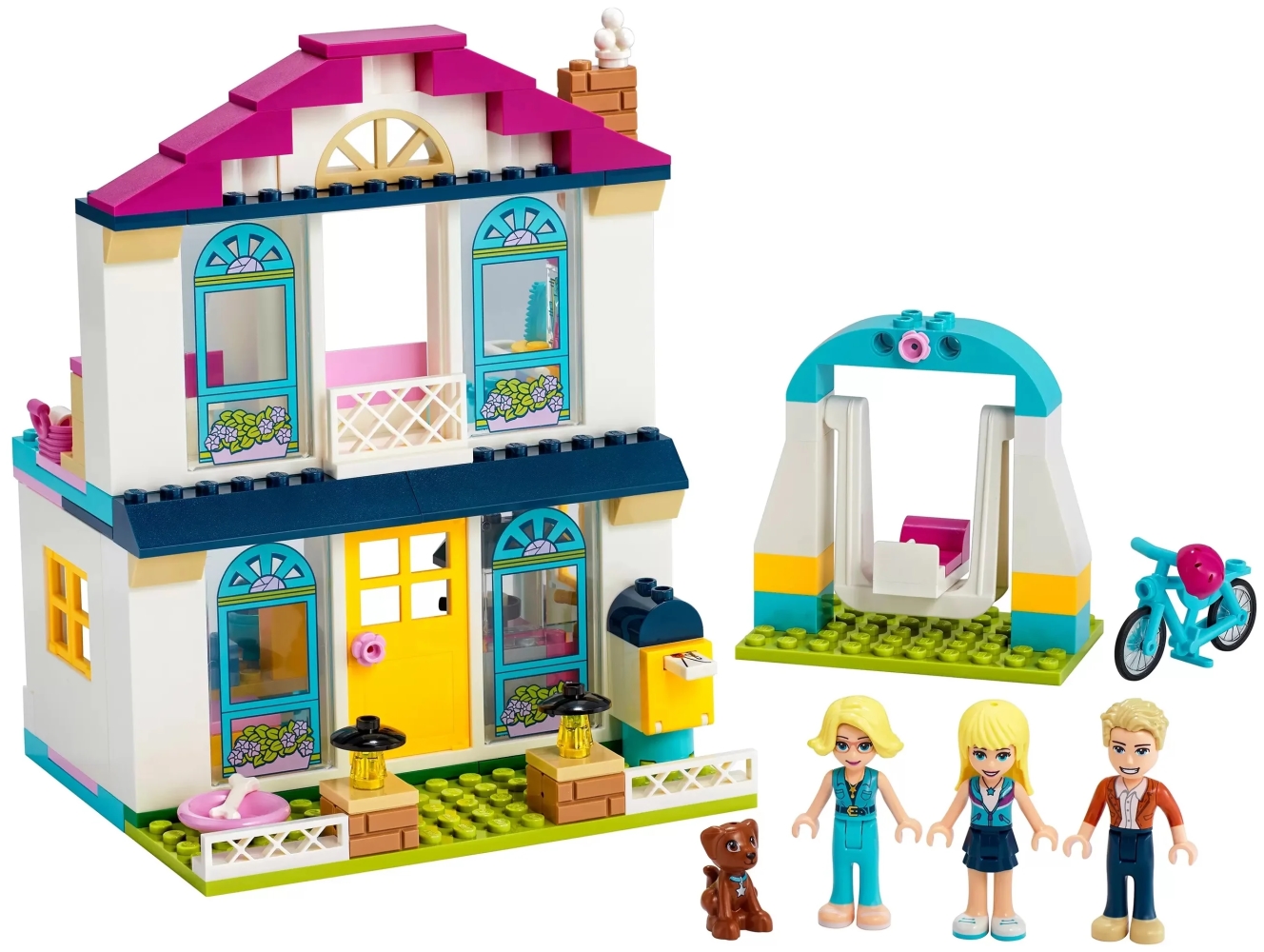 Конструктор LEGO Friends 41398 Дом Стефани - купить дёшево с доставкой по  Москве и всей России. Цена 5 489