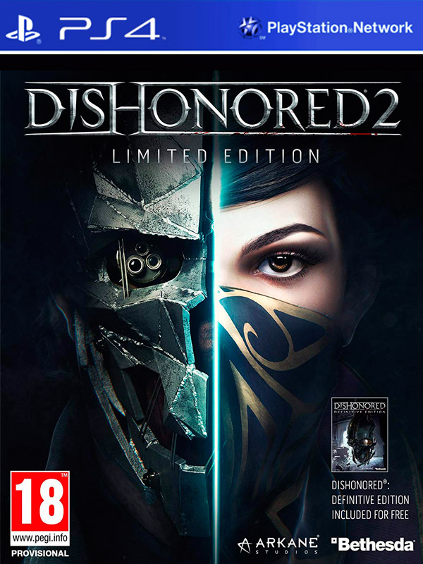 Игра Dishonored: 2 Limited Edition (русская версия) (PS4)7700
