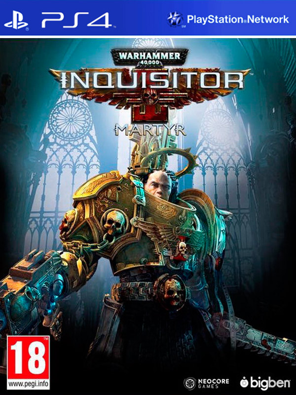 Игра Warhammer 40.000: Inquisitor - Martyr (русские субтитры) (PS4)3738