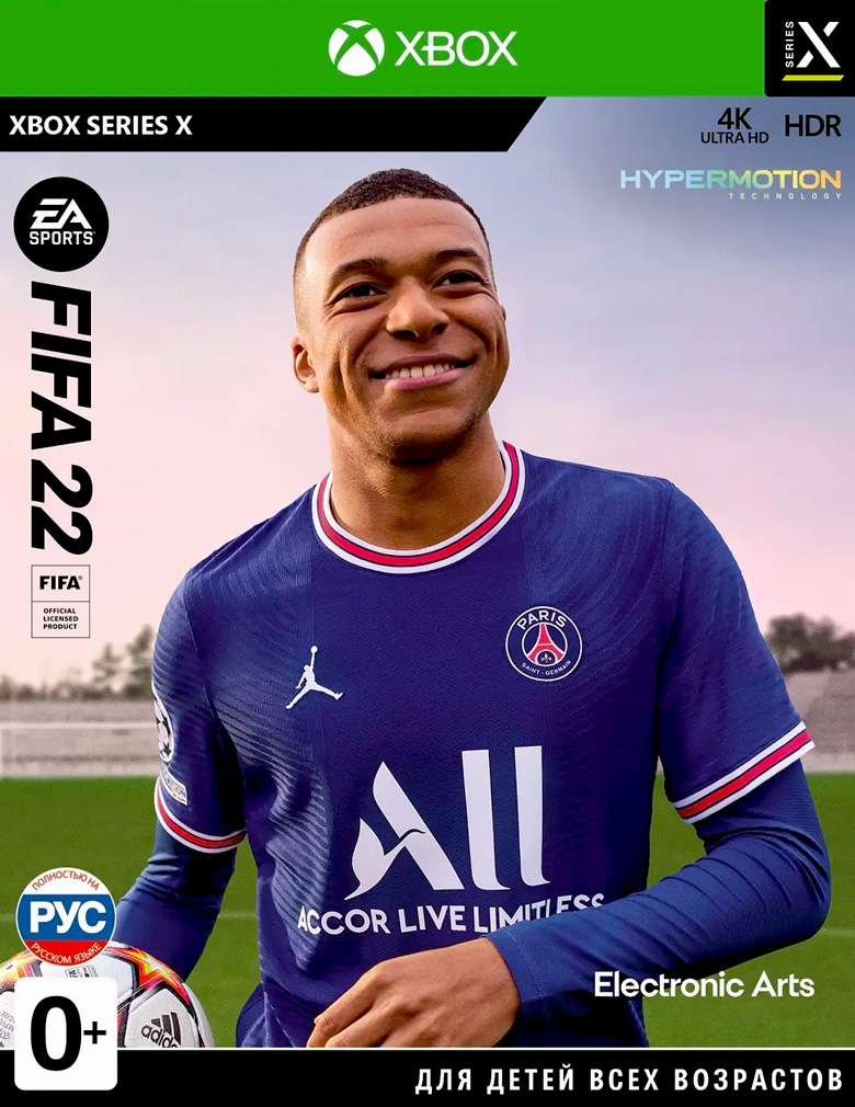 Игра FIFA 22 (русская версия) (Xbox Series X)16281