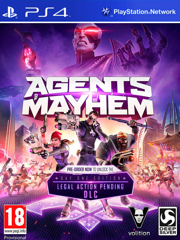 Игра Agents of Mayhem Издание первого дня (русские субтитры) (PS4)7698