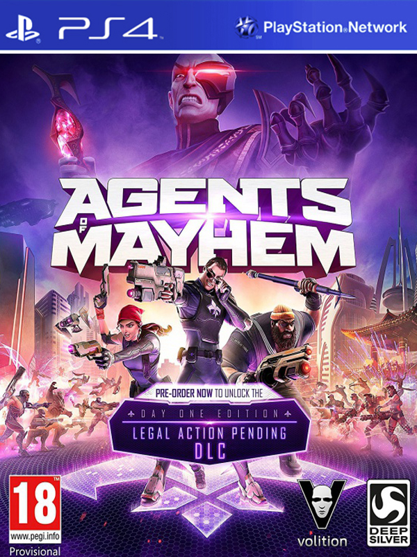 Игра Agents of Mayhem (русские субтитры) (б.у.) (PS4)17717