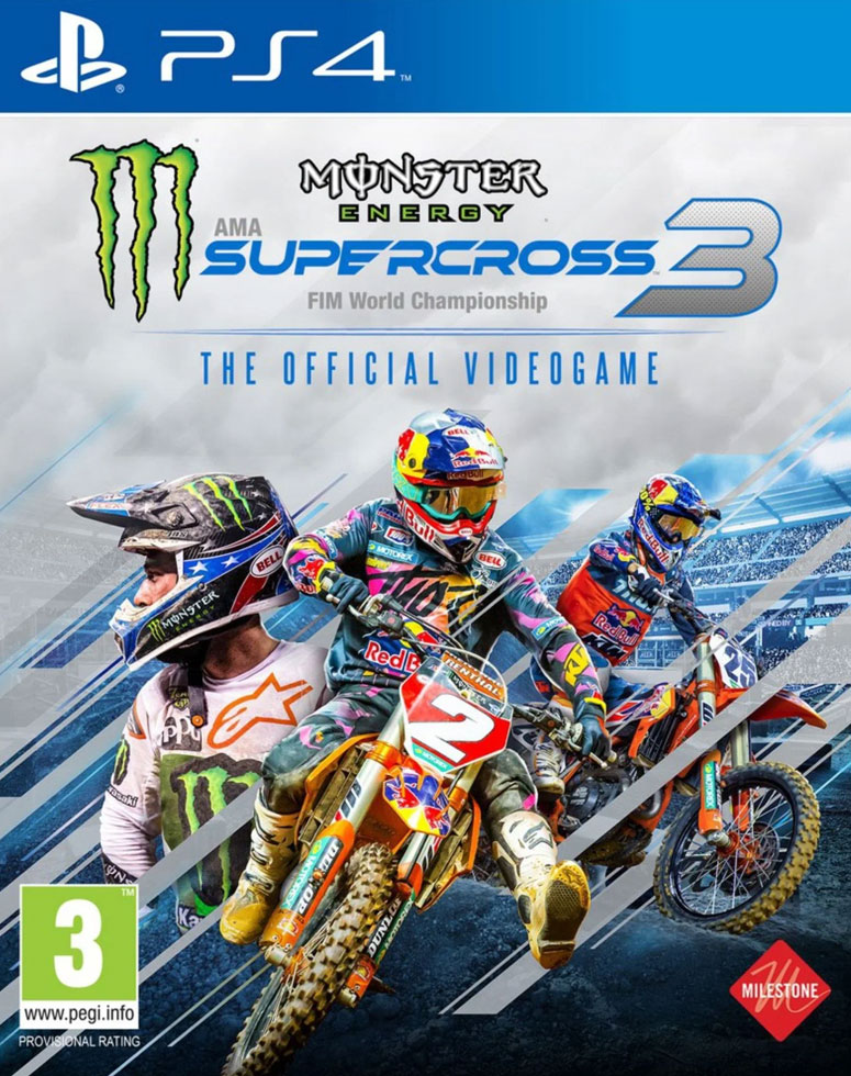Игра Monster Energy Supercross 3 (английская версия) (PS4)16606