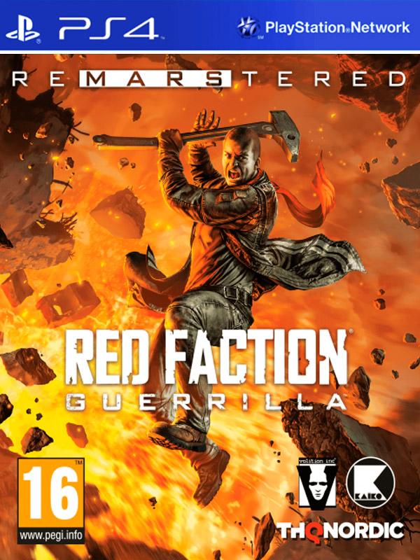 Игра Red Faction Guerrilla. Re-Mars-tered (русская версия) (PS4)4377