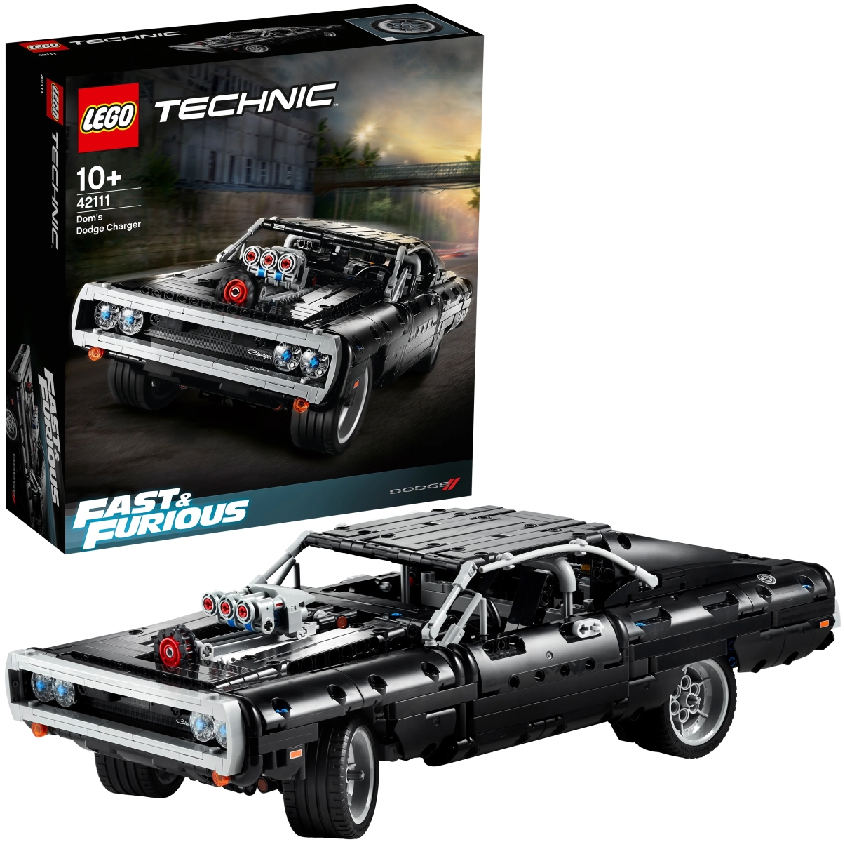 Конструктор LEGO Technic 42111 Dodge Charger Доминика Торетто - купить  дёшево с доставкой по Москве и всей России. Цена 8 589