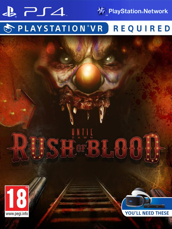 Игра Until Dawn: Rush Of Blood (только для VR) (русская версия) (PS4)2699