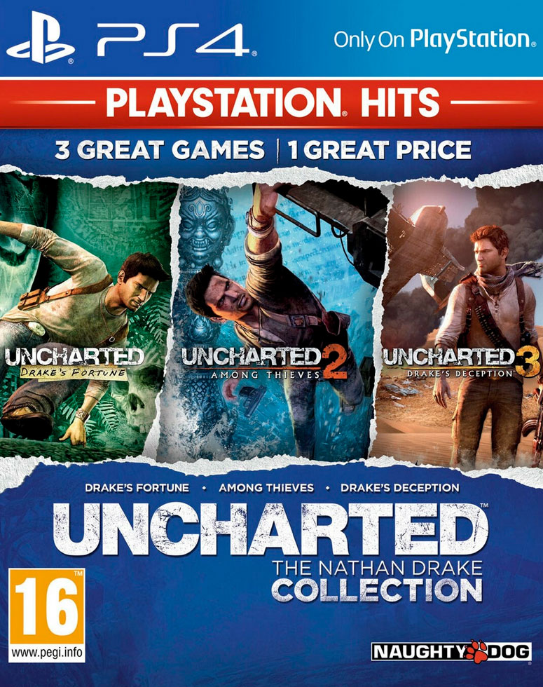 Игра Uncharted: Натан Дрейк Коллекция (PlayStation Hits) (русские субтитры) (PS4)16739
