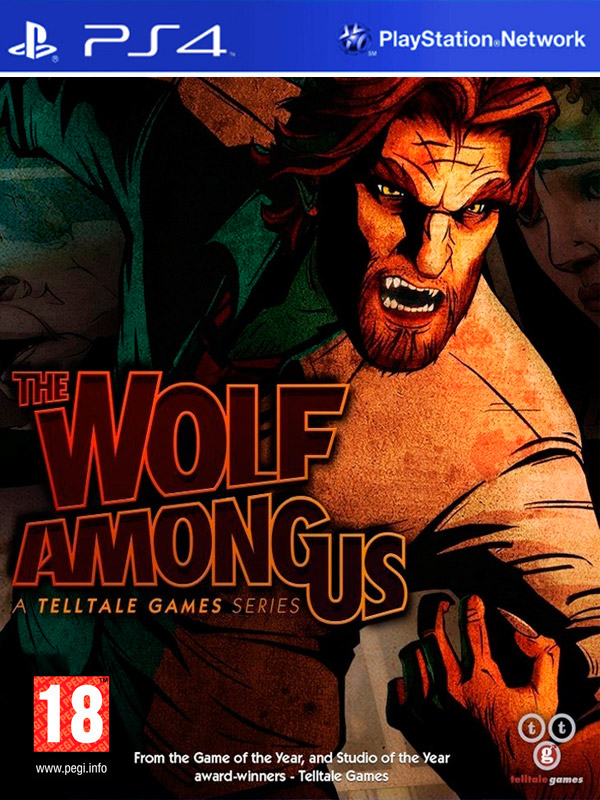 Игра The Wolf Among Us" (PS4) .