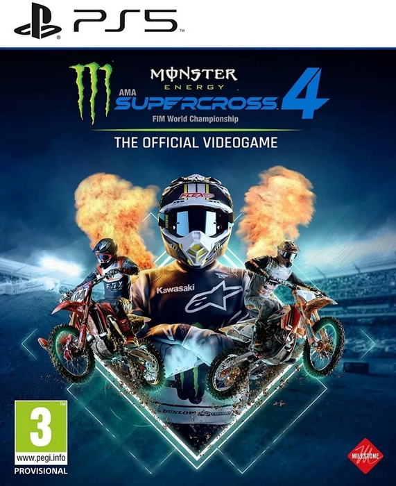 Игра Monster Enеrgy Supercross-4 Fim World Championship The Official Videogame (английская версия) (PS5)16071