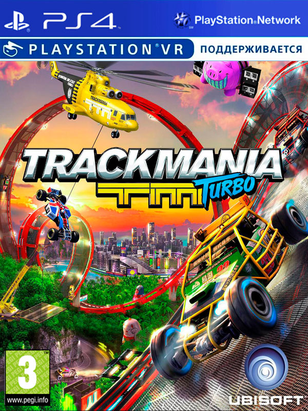 Игра Trackmania Turbo  (с поддержкой VR) (русская версия) (PS4)15503