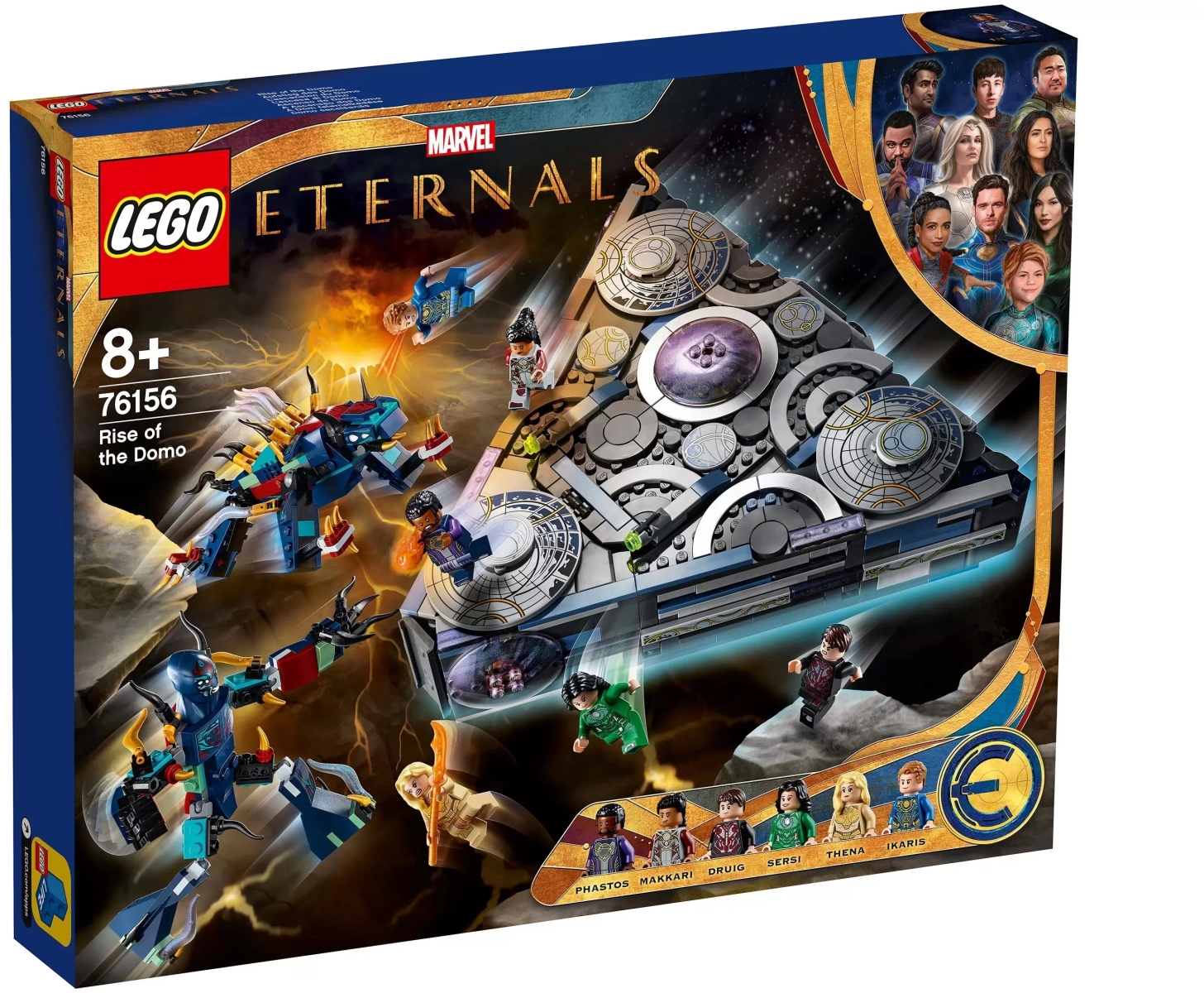 Конструктор LEGO Marvel Super Heroes Eternals 76156 Взлёт Домо16788