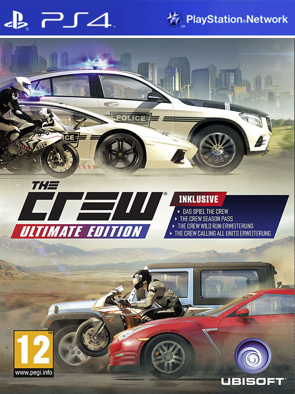 Игра The Crew Ultimate Edition (русская версия) (PS4)2895