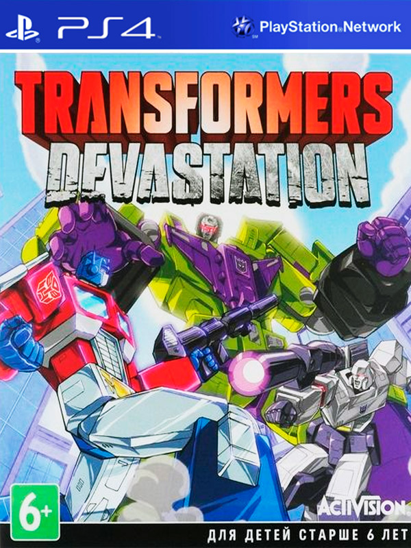 Игра Transformers: Devastation (русские субтитры) (б.у.) (PS4)8315