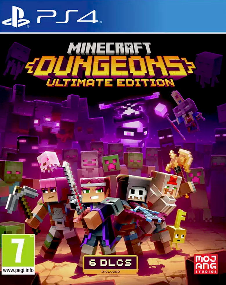 Игра Minecraft Dungeons Ultimate Edition (русские субтитры) (PS4)15381