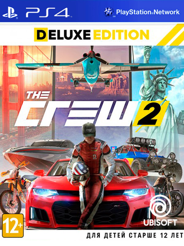 Игра The Crew 2 Deluxe Edition (русская версия) (PS4)3861