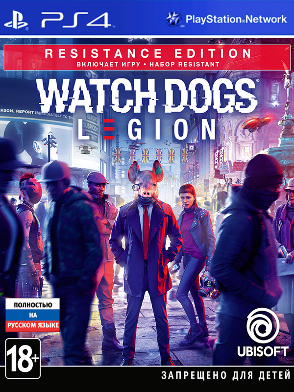 Игра Watch Dogs: Legion. Resistance Edition (русская версия) (PS4)7010