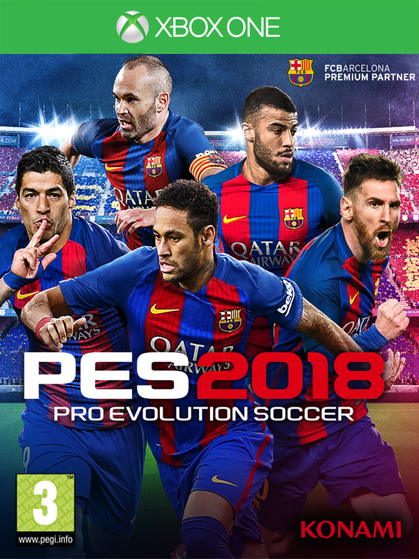 Игра Pro Evolution Soccer 2018 (PES 2018) (русская версия) (Xbox One)3342