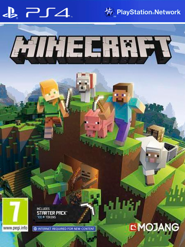Игра Minecraft Bedrock Edition (русская версия) (PS4)8417