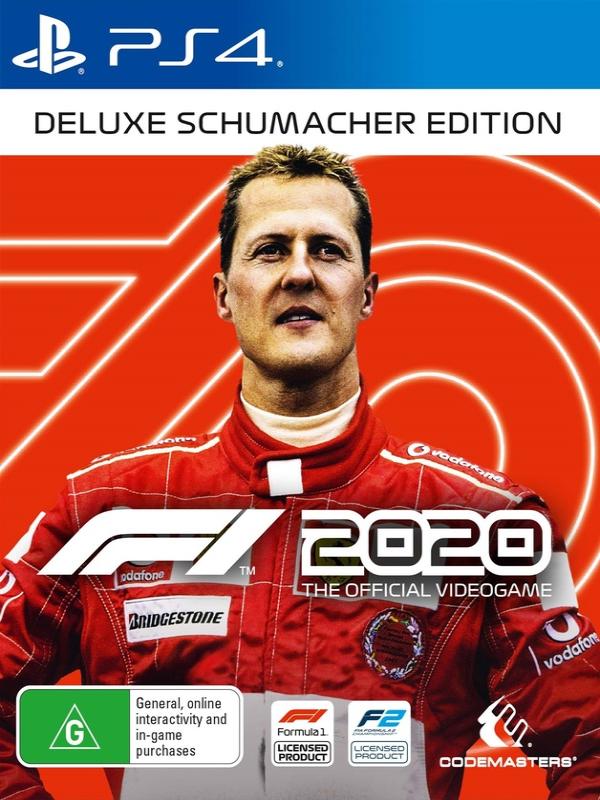 Игра F1 2020 Deluxe Schumacher Edition (русские субтитры) (PS4)8871