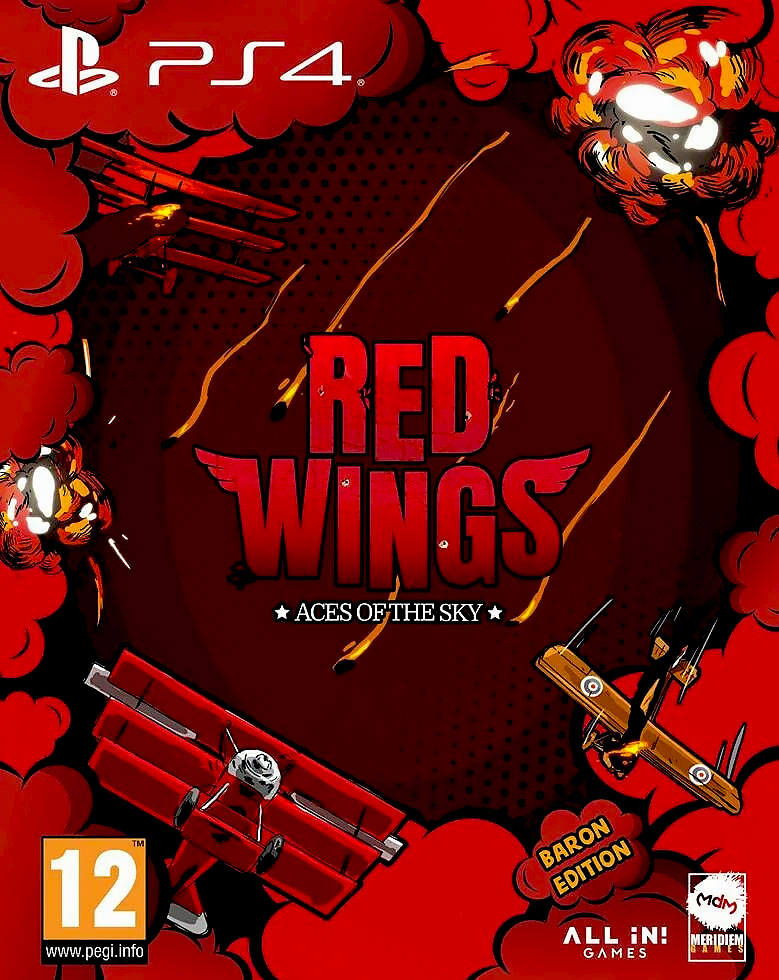 Игра Red Wings Aces of the Sky - Baron Edition (русские субтитры) (PS4)15325