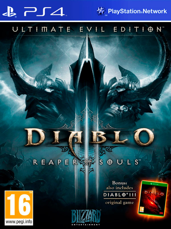 Игра Diablo 3 Reaper of Souls - Ultimate Evil Edition (б.у.) (PS4)8329