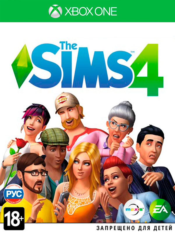 Игра Sims 4 (русская версия) (Xbox One)3449