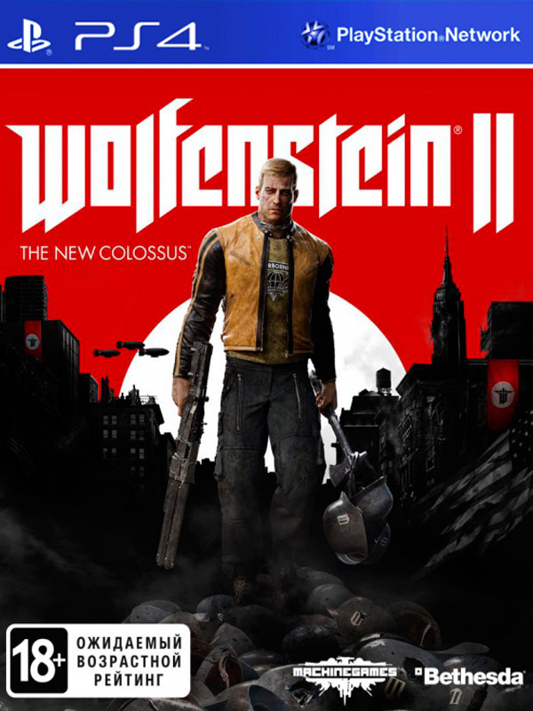 Игра Wolfenstein II: The New Colossus (русские субтитры) (б.у.) (PS4)6597