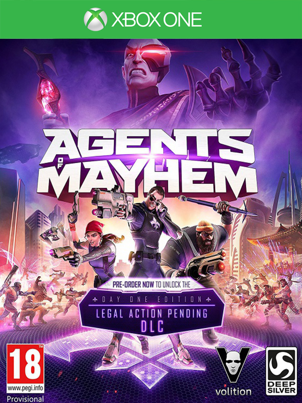 Игра Agents of Mayhem Издание первого дня (русские субтитры) (Xbox One)3367