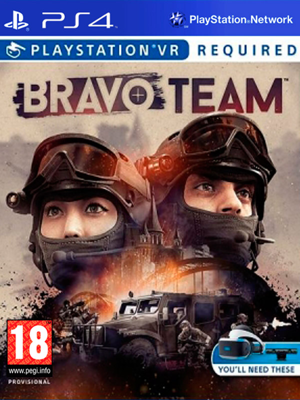Игра Bravo Team (только для VR) (русская версия) (PS4)3476