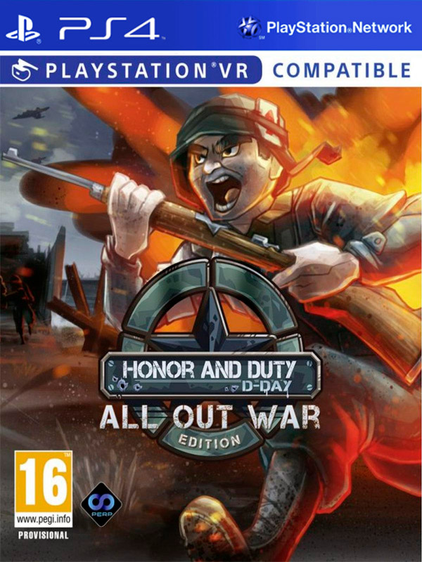 Игра Honor & Duty: D-Day - All Out War Edition (только для VR) (PS4)8596