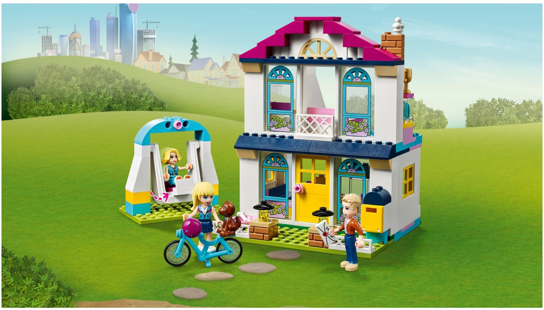 Конструктор LEGO Friends 41398 Дом Стефани - купить дёшево с доставкой по  Москве и всей России. Цена 5 489