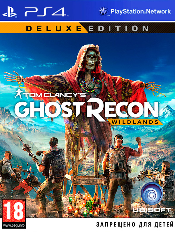 Игра Tom Clancy's Ghost Recon: Wildlands. Deluxe Edition (русская версия) (PS4)3028