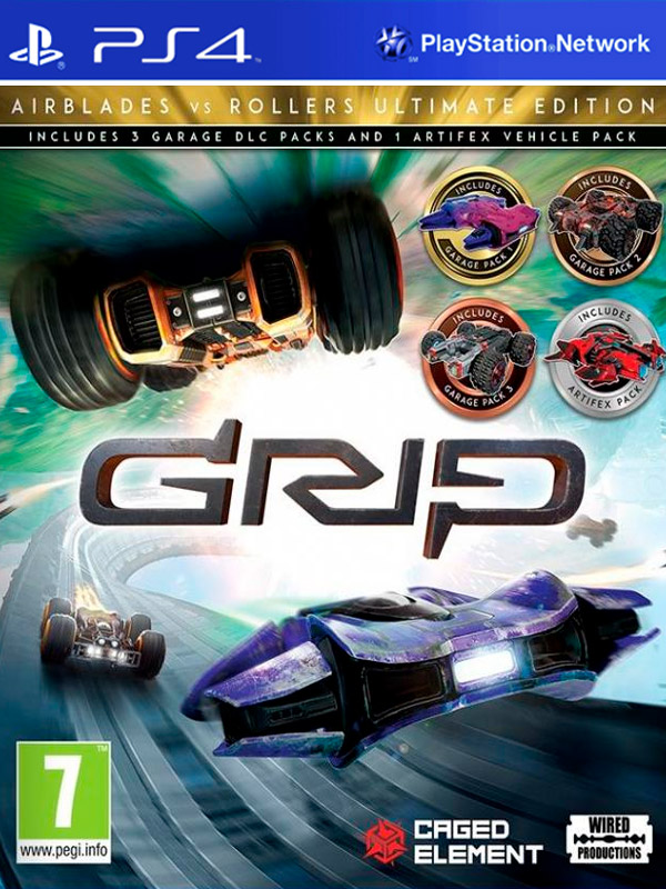 Игра GRIP Combat Racing - Rollers vs. AirBlades Ultimate Edition (PS4)8339