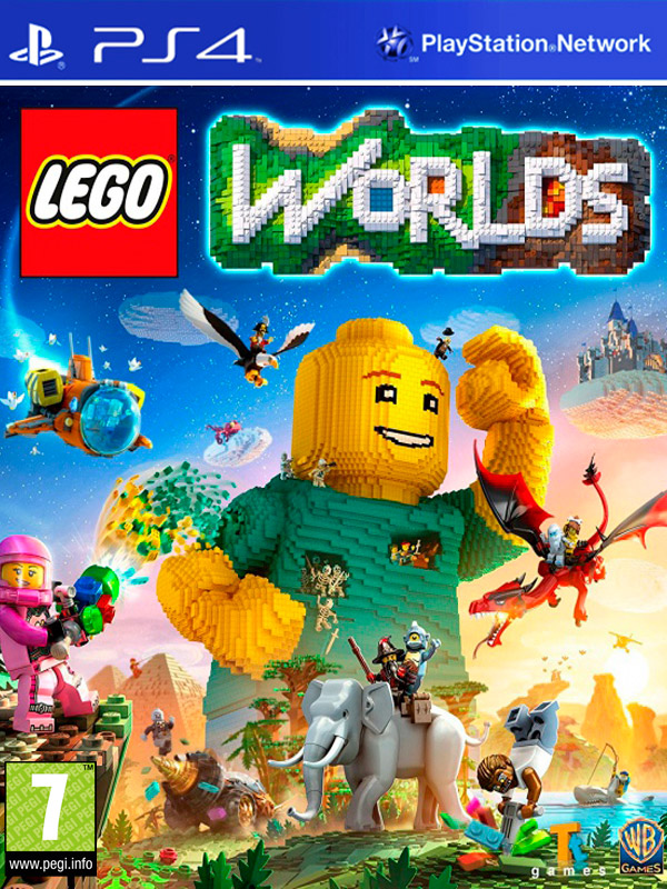 Игра LEGO Worlds (русская версия) (б.у.) (PS4)7716
