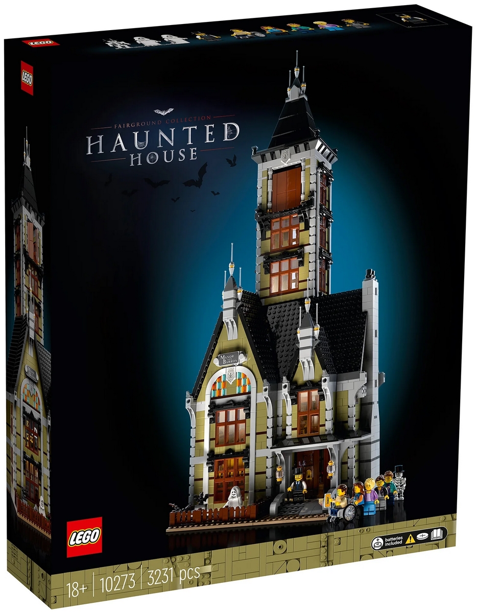 Конструктор LEGO Creator 10273 Дом с привидениями16134