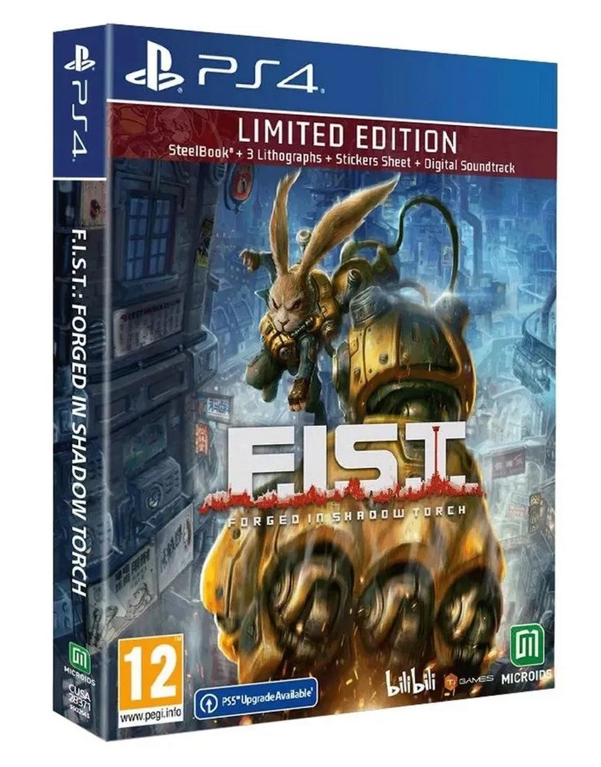 Игра F.I.S.T. Forged in Shadow Torch. Limited Edition (русские субтитры) (PS4)16850